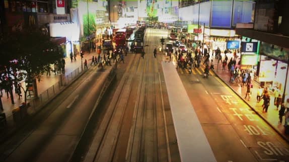Motion Background - HK Street Time Lapse.mov